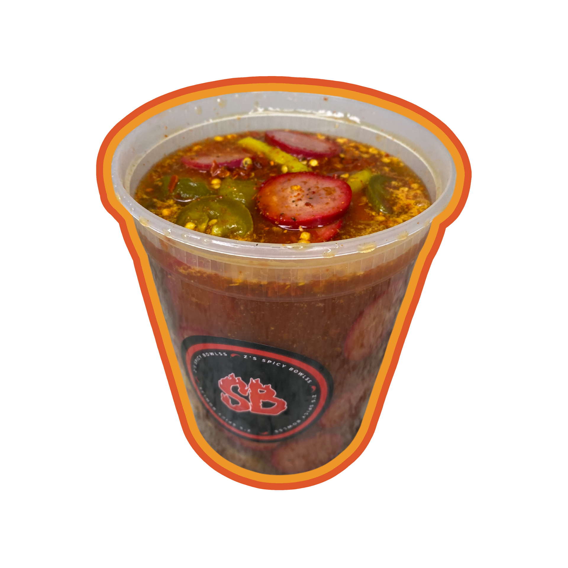 Hot Sausage Spicy Bowl 32oz – Z's Spicy Bowlss